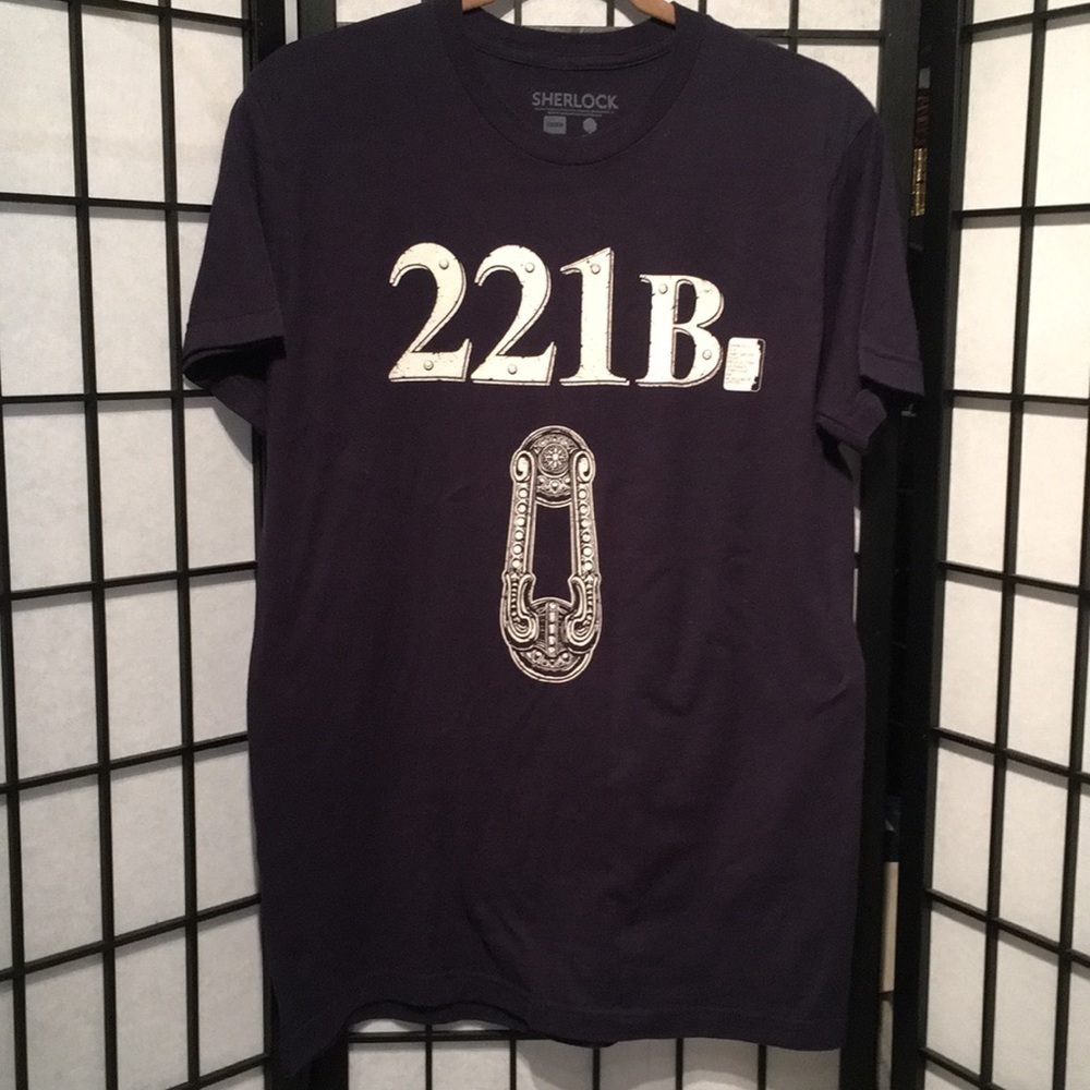221B Sherlock Holmes T-shirt